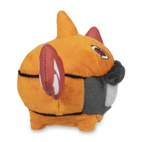 Authentic Pokemon Center Plush Pokemon fit Heat Rotom 19cm (wide)